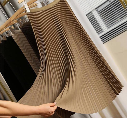 Pleated Long Skirts